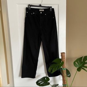 ✿ Madewell slim wide leg crop ✿